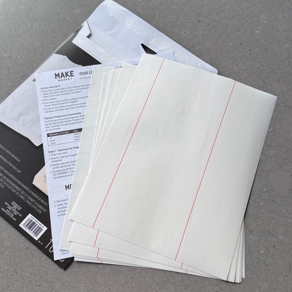 Transfer sheets - partial pack - Picture 3 of 3